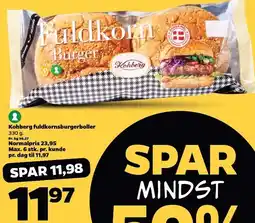 Netto Kohberg fuldkornsburgerboller tilbud