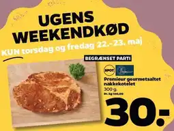 Netto Premieur gourmetsaltet nakkekotelet tilbud