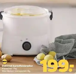 Netto Elektrisk kartoffelskræller tilbud