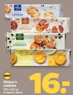 Netto Finton's cookies tilbud