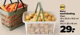 Netto Kurv med håndtag tilbud