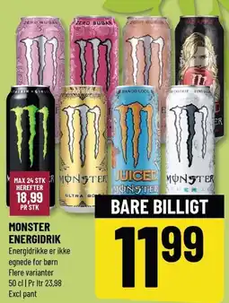 Løvbjerg MONSTER ENERGIDRIK tilbud