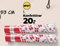 Netto Konfettirør tilbud