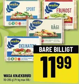 Løvbjerg WASA KNÆKBRØD tilbud