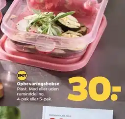 Netto Opbevaringsbokse tilbud