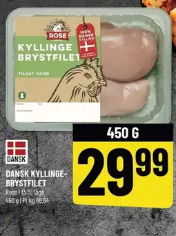 Løvbjerg DANSK KYLLINGEBRYSTFILET tilbud