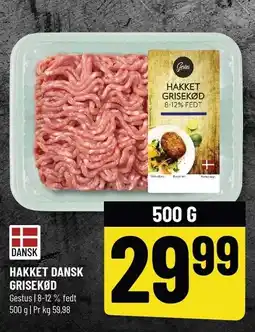 Løvbjerg HAKKET DANSK GRISEKØD tilbud
