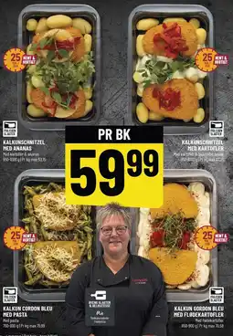 Løvbjerg KALKUNSCHINTZEL MED ANANASC ELLER KARTOFLER tilbud
