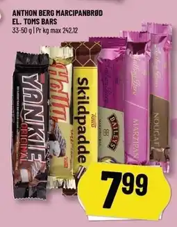 Løvbjerg ANTHON BERG MACIPANBRØD EL. TOMS BARS tilbud