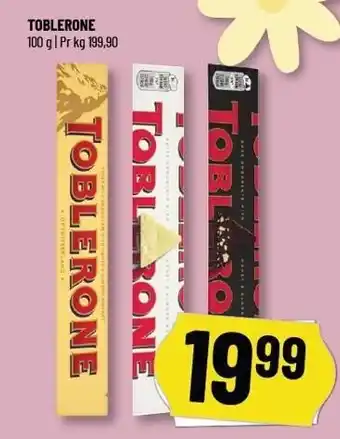 Løvbjerg TOBLERONE tilbud