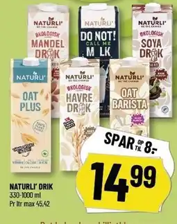 Løvbjerg NATURLI' DRIK 330-1000 ML tilbud