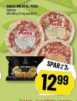 Løvbjerg GARLIC BREAD EL-PIZZA 205-300 G tilbud