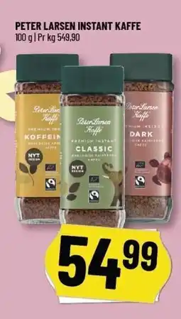 Løvbjerg PETER LARSEN INSTANT KAFFE tilbud