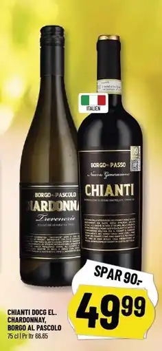 Løvbjerg CHIANTI DOCG EL. CHARDONNAY, BORGO AL PASCOLO tilbud