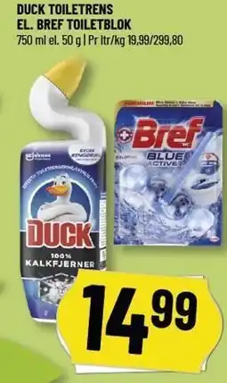 Løvbjerg DUCK TOILETRENS EL. BREF TOILETBLOK tilbud