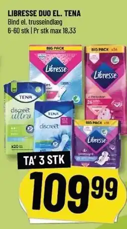 Løvbjerg LIBRESSE DUO EL. TENA - TA' 3 STK tilbud