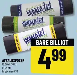 Løvbjerg AFFALDSPOSER tilbud