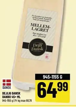 Løvbjerg DEJLIG DANSK DANBO 45+ ML tilbud