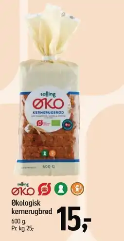 Føtex Økologisk kernerugbrød tilbud