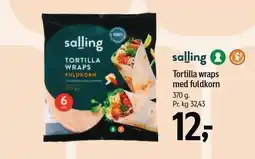 Føtex Tortilla wraps med tilbud