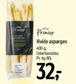 Føtex Hvide asparges tilbud