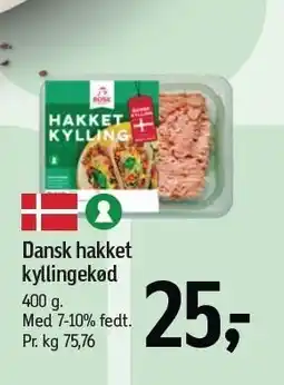Føtex Dansk hakket kyllingekød tilbud