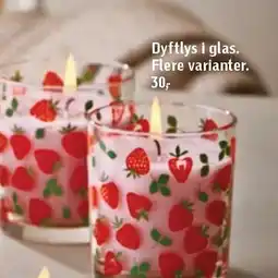 Føtex Duftlys i glas tilbud