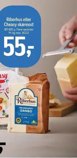 Føtex Riberhus eller Cheasy skæreost tilbud