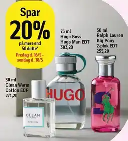 Føtex SPAR 20% på mere end 50 dufte tilbud