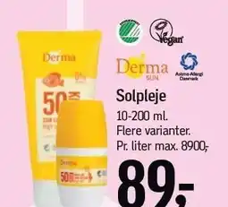 Føtex Solpleje tilbud