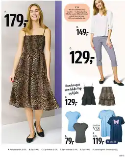 Føtex Kjole/nederdel, Top, Capribukser, Top/nederdel, Top eller Jackie bigshirt tilbud