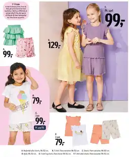 Føtex Nederdel eller Shorts, T-shirt, Shorts, Kjole, T-shirt og shorts eller T-shirt eller shorts tilbud
