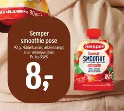 Føtex SEMPER smoothie pose tilbud