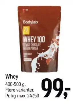 Føtex BODYLAB Whey tilbud