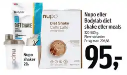 Føtex NUPO eller BODYLAB diet shake eller meals tilbud