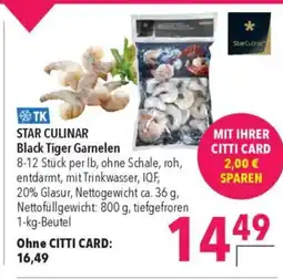 Citti TK STAR CULINAR Black Tiger Garnelen tilbud