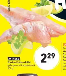 Citti THEKE Frisches Rotbarschfilet tilbud