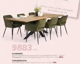 Daells Bolighus PLANKEBORD tilbud