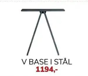 Daells Bolighus V BASE I STÅL tilbud