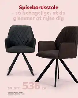 Daells Bolighus SPISEBORDSSTOL MED ARMLÆN tilbud