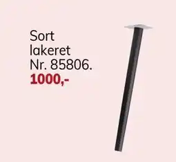 Daells Bolighus Sort lakeret tilbud