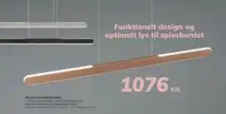 Daells Bolighus HELIOS LANGBORDSPENDEL tilbud