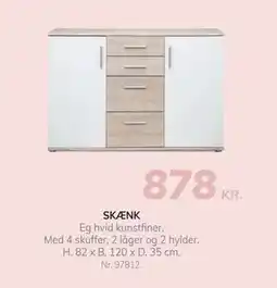 Daells Bolighus SKÆNK tilbud