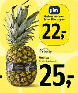 Føtex Ananas tilbud