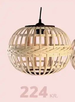 Daells Bolighus LOFTLAMPE RATTAN tilbud