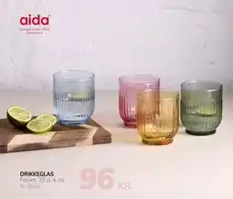 Daells Bolighus DRIKKEGLAS tilbud