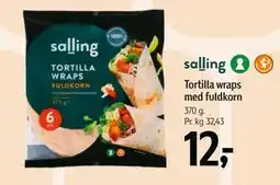 Føtex Tortilla wraps med fuldkorn tilbud