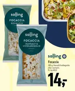 Føtex Focaccia tilbud