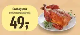 Føtex Delikatessens grillkylling tilbud