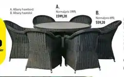 Føtex Albany havestol tilbud